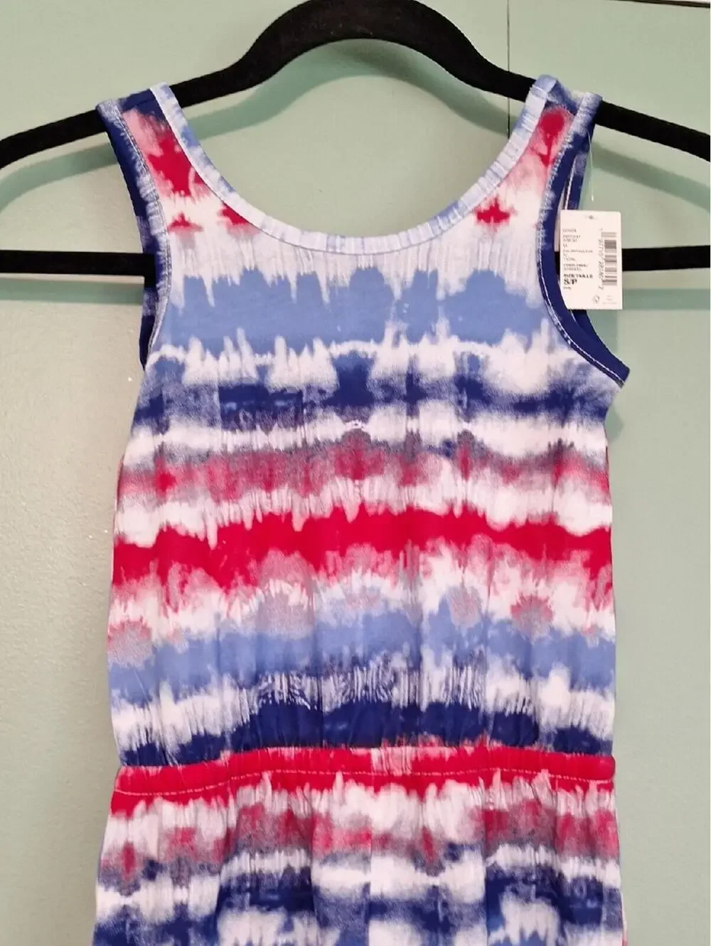 Nwt The Childrens Place Red White And Blue Romper Size 5 /6